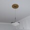 Ekena Millwork Berkshire PVC Medallion (Canopies up to 5 3/4"), 13"OD x 3 1/2"ID x 3/4"P, Metallic Vintage Gold CMP13BEDVG - alternate 6